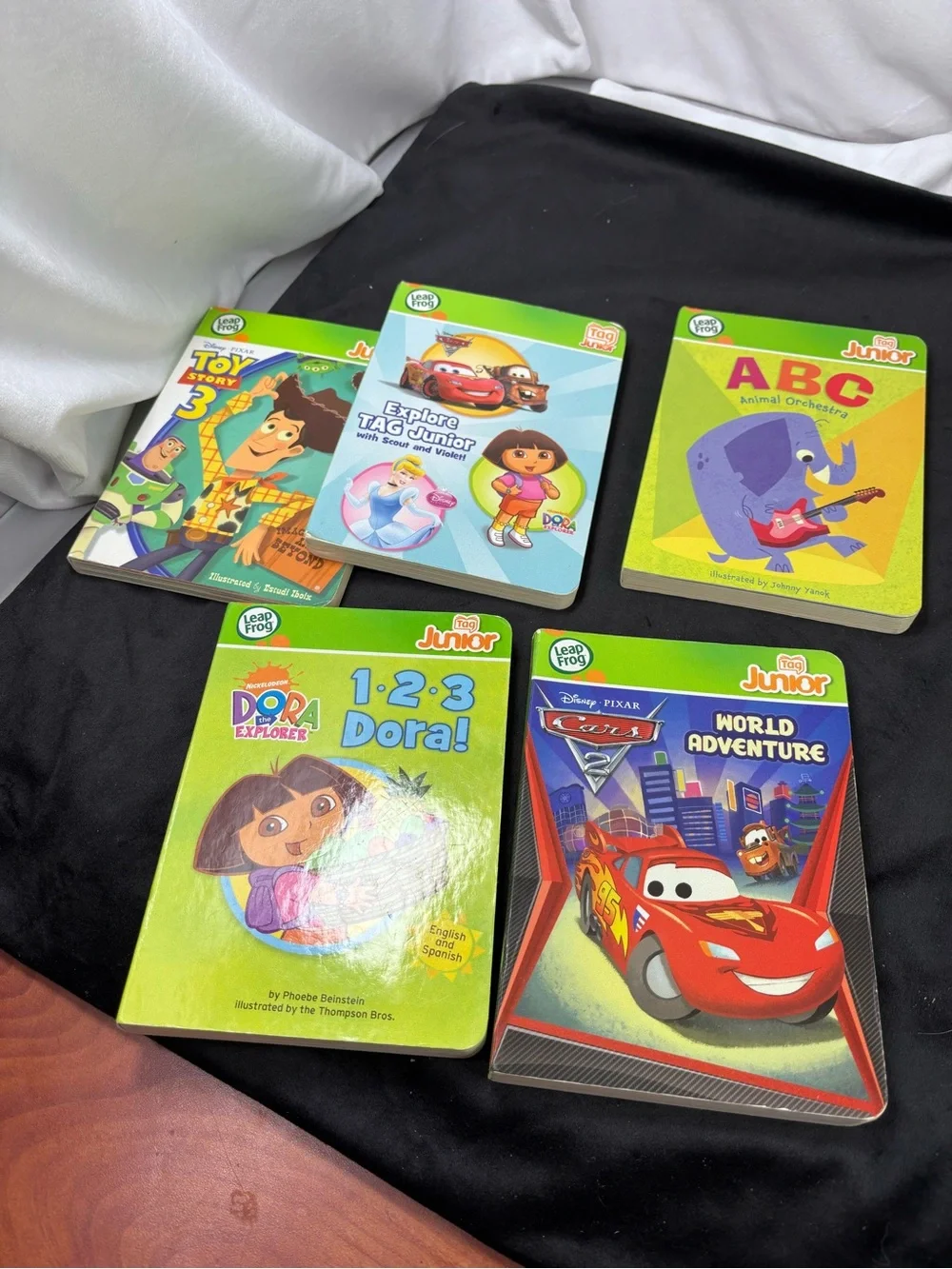 📚 11 LeapFrog Tag Junior Interactive Books – Educational & Character Bundle